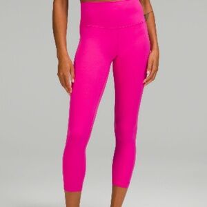 Lululemon Align High Rise Pant 25” Hot Pink Size 12